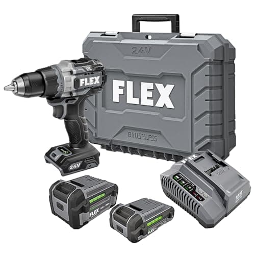 Flex 24V Brushless 1/2" Drill Driver Kit with Turbo Mode